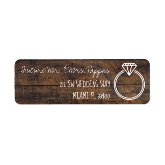Niedliche Verlobung / Save the Date formatierter C