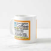 Niedliche Verordnungs-Kaffee-Tasse Kaffeetasse (Vorderseite Links)