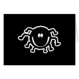 niedliche verschwommene Spinne