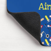 Niedliche Versorgung von Ärzten und Krankenschwest Mousepad (Ecke)