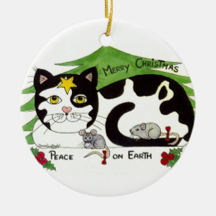 Niedliche Verzierung des WELTFRIEDENS, ein Muss Keramik Ornament