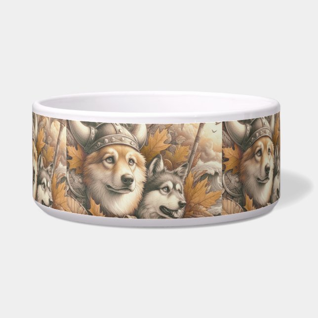 Niedliche Viehhunde auf Wache Napf (Rechts)