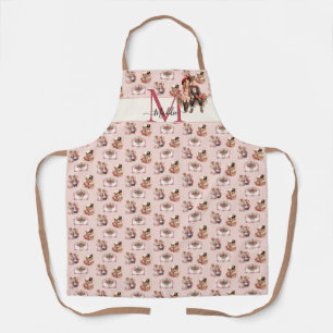 Niedliche Viktorianische Tiere künstlerisch Valent Schürze