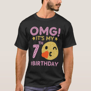 Niedliche Vintag Retro Emotion Face OMG Es ist mei T-Shirt