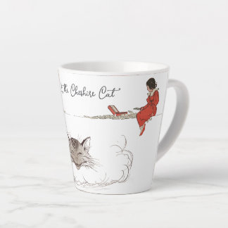 Niedliche Vintage-Alice und die Cheshire-Katze Milchtasse