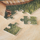 Niedliche Vintage Armadillo Illustration Puzzle (Seite)