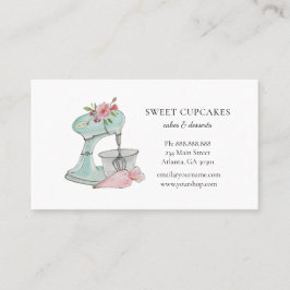 Niedliche Vintage Backpackerkarte Visitenkarte