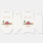 Niedliche Vintage Bauern Markt Barnyard Baby Dusch Geschenkschachtel (Ungeklappt)