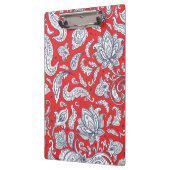 Niedliche Vintage Blume Klemmbrett (Links)