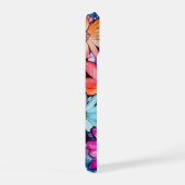 Niedliche Vintage Blume Kunst, Kultur iPhone 15 Hülle (Rechte Seite)