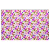 Niedliche Vintage Blumenmuster Stoff (Fat Quarter (45,7 x 55,9 cm))