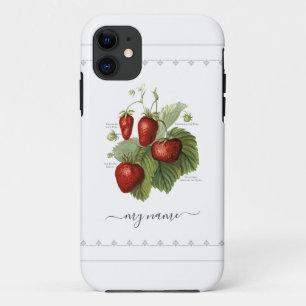 Niedliche Vintage Erdbeersorten Fügen Sie Ihren Na Case-Mate iPhone Hülle