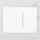 Niedliche Vintage Foxweihnachtszene Feiertagspostkarte (Rückseite)