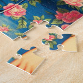 Niedliche Vintage Girls Illustration Puzzle (Seite)