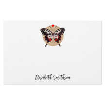 Niedliche Vintage Grunge Schmetterling und Herz tr