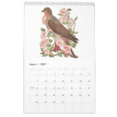 Niedliche Vintage Kalender (Mär 2027)