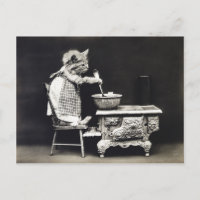 Niedliche Vintage Küche Backen und Kochen