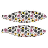 Niedliche Vintage nahtlose Blume Basketball (Panele)