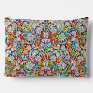 Niedliche Vintage Paisley-Muster jigsa Zubehörtasche