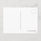 Niedliche Vintage Postkarte des St. Patrick's Day (Rückseite)