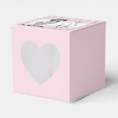 Niedliche Vintage Princess Baby Dusche Vielen Dank Geschenkschachtel (Vorderseite)