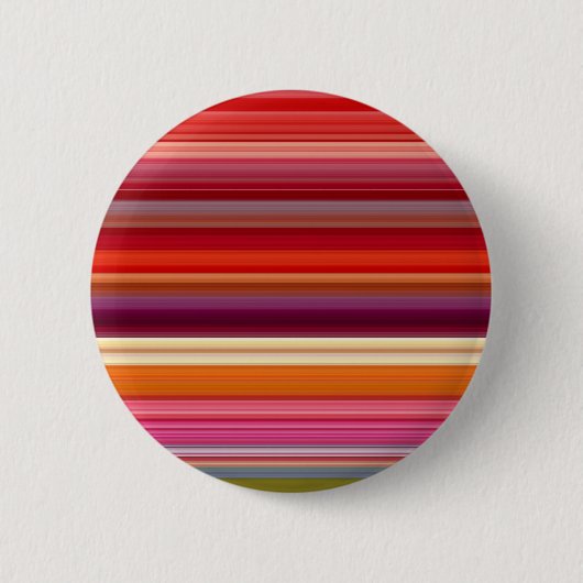 Niedliche Vintage Streifen Button (Vorderseite)