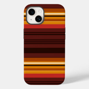 Niedliche Vintage Streifen Case-Mate iPhone 14 Hülle