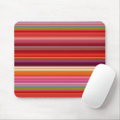 Niedliche Vintage Streifen Mousepad (Mit Mouse)