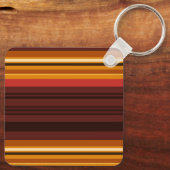 Niedliche Vintage Streifen Schlüsselanhänger (Rückseite)