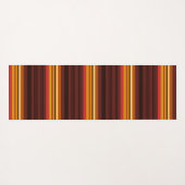 Niedliche Vintage Streifen Yogamatte (Rückseite (Horizontal))