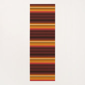 Niedliche Vintage Streifen Yogamatte (Rückseite)