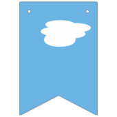 Niedliche Vintage Teddy Bear Skywriter Babydusche Wimpelkette (Zweite Fahne)