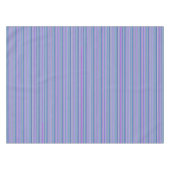 Niedliche violette Streifen Tischdecke (Vorderseite (Horizontal))