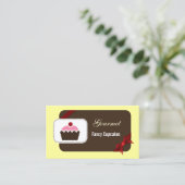 niedliche Visitenkarten Visitenkarte (Stehend Vorderseite)