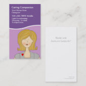 Niedliche Visitenkarten Visitenkarte (Vorne/Hinten)