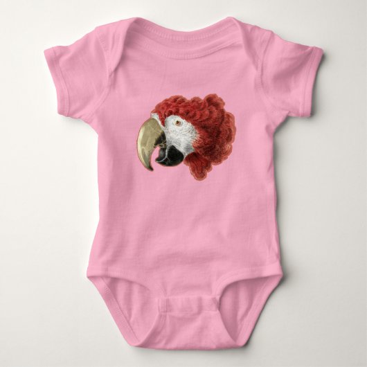 Niedliche Vögel, kleine Mädchentricks Baby Strampler (Vorderseite)