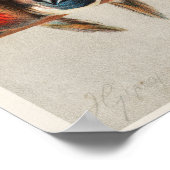 Niedliche Vögel Poster (Ecke)