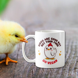 Niedliche Vögel sind gut, aber nicht Ihr Essen, Ve Kaffeetasse