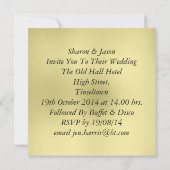 Niedliche Vögel und Kräuter Whimsikale Liebe Einladung (Rückseite)