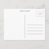 Niedliche Vögel Vielen Dank Hinweis Baby Boy Foto  Postkarte (Rückseite)