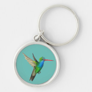 Niedliche Vogelfarbe des Hummingvogel Schlüsselanhänger