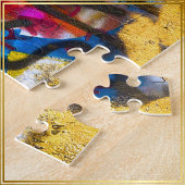 Niedliche Vogelfront am Graffiti-Wall-Foto - Puzzle
