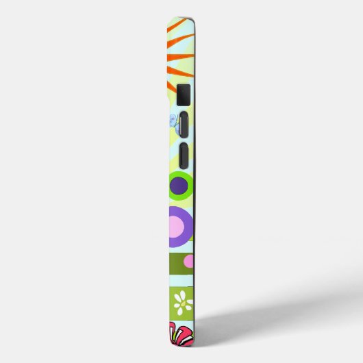 Niedliche Vogelliebensvektor-Darstellung Case-Mate iPhone Hülle (Rückseite / Links)