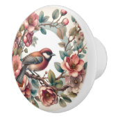 Niedliche Vogelliebhaber Keramikknauf (Rechts)