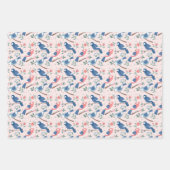 Niedliche Vogelliebhaber Party Geschenkpapier Set (Vorderseite)