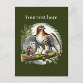 Niedliche Vogelliebhaber Postkarte (Vorderseite)