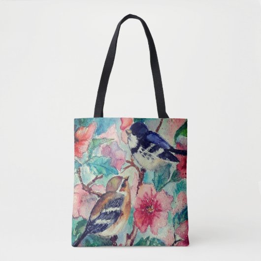 Niedliche Vogelschutztasche Tasche (Vorderseite)