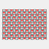 Niedliche Volleyball Patterns Sport Player Team Pa Geschenkpapier Set (Vorderseite)