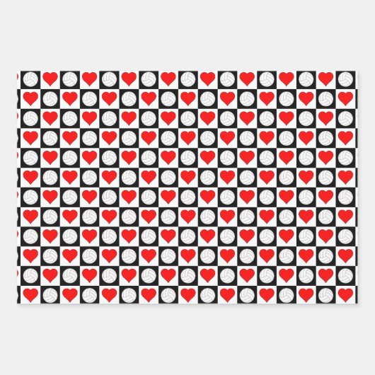 Niedliche Volleyball Patterns Sport Player Team Pa Geschenkpapier Set (Vorderseite)