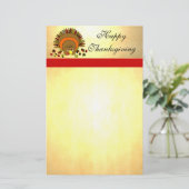 Niedliche Vollfarbe Türkei Briefpapier (Stehend Vorderseite)